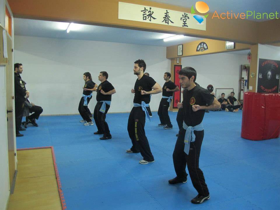 Wushu gathering in Cyprus